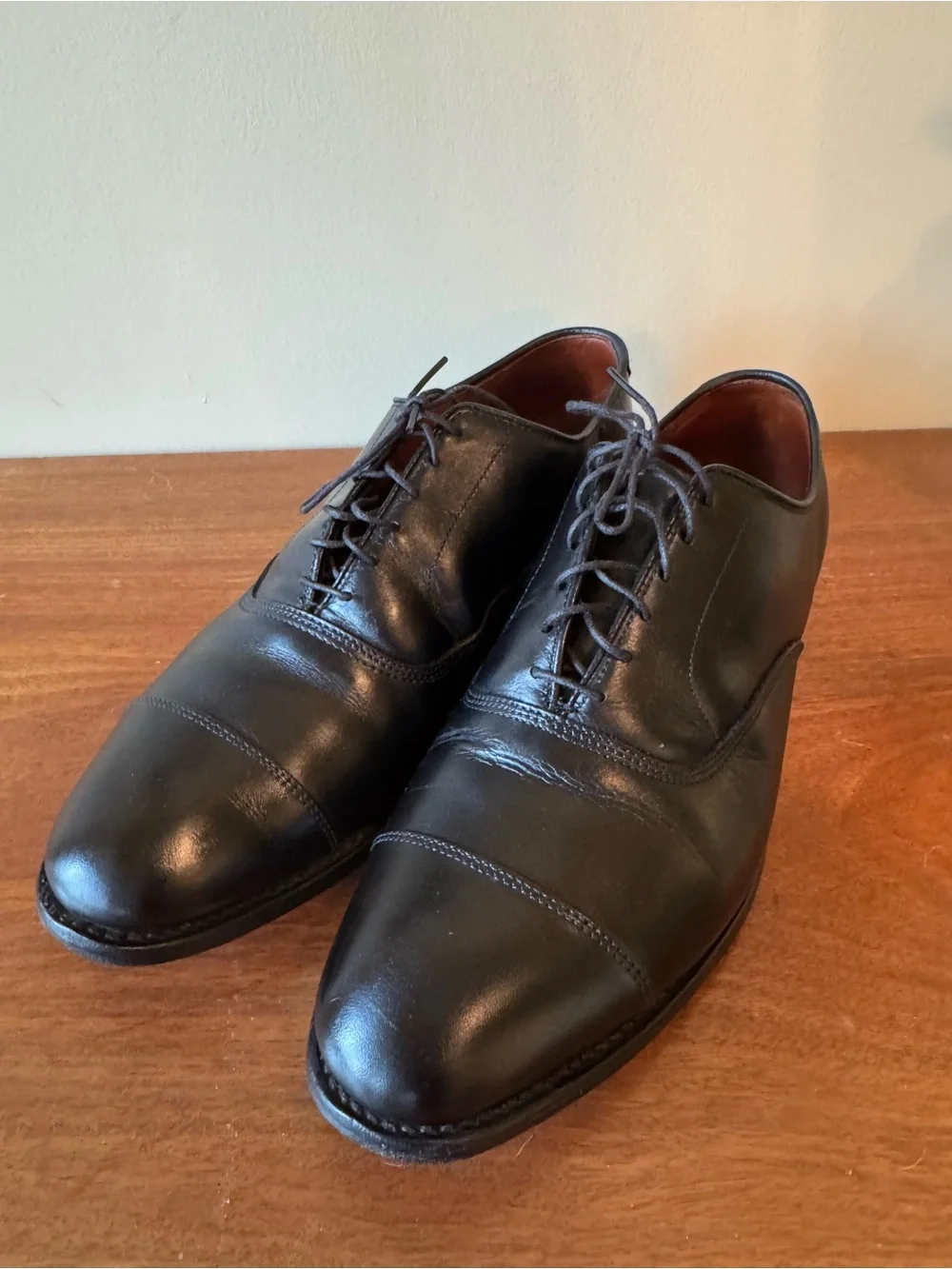 Allen Edmonds Park Avenue Black Shoes